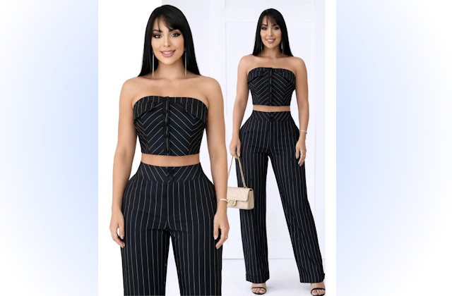 Conjunto Alfaiataria em Risca de Giz: elegância atemporal